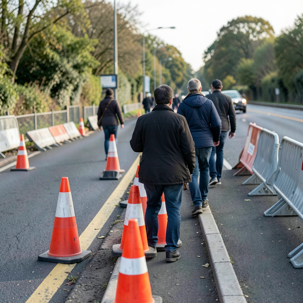 Drivers warned bright sunshine creates risks similar to icy conditions